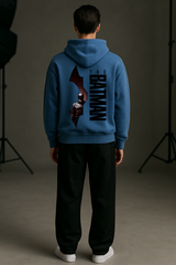 Crimson Phantom Unisex Bold Street Graphic Hoodie