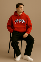 Enigma Eyes Unisex Artistic Oversized Cotton Hoodie