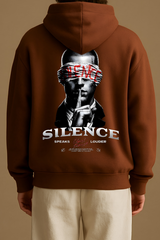 Dark Eclipse Unisex Oversized Statement Graphic Hoodie