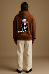 Dark Eclipse Unisex Oversized Statement Graphic Hoodie