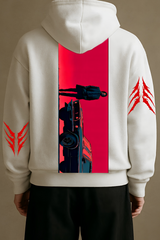 Phantom Horizon Unisex Bold Heavyweight Street Hoodie