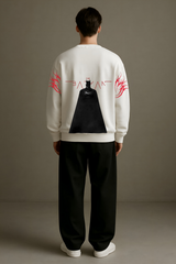 Eternal Batman Oversized Unisex Graphic Sweatshirt