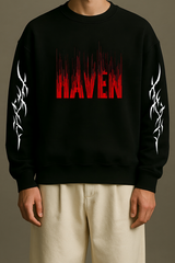 Shadow Haven Oversized Sweatshirt Unisex Style