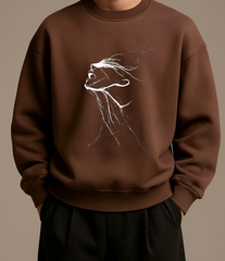 Lunar Eclipse Premium Unisex Graphic Sweatshirt