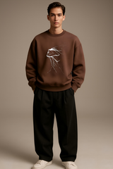 Lunar Eclipse Premium Unisex Graphic Sweatshirt