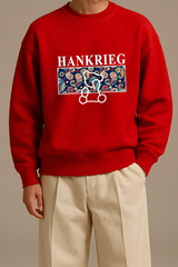 Shadow Wings Oversized Graphic Sweatshirt Unisex