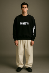 Lunar Gangsta Luxury Sweatshirt Unisex Style