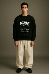 Eternal Rise Unisex Oversized Graphic Sweatshirt