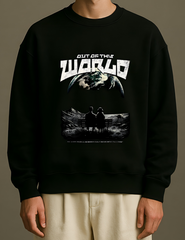 Eternal Rise Unisex Oversized Graphic Sweatshirt