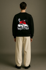 Celestial Vibe Streetwear Sweatshirt Unisex Fit