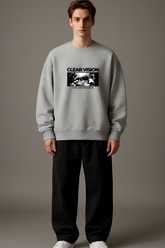 Clear vision Luxury Graphic Sweatshirt Unisex