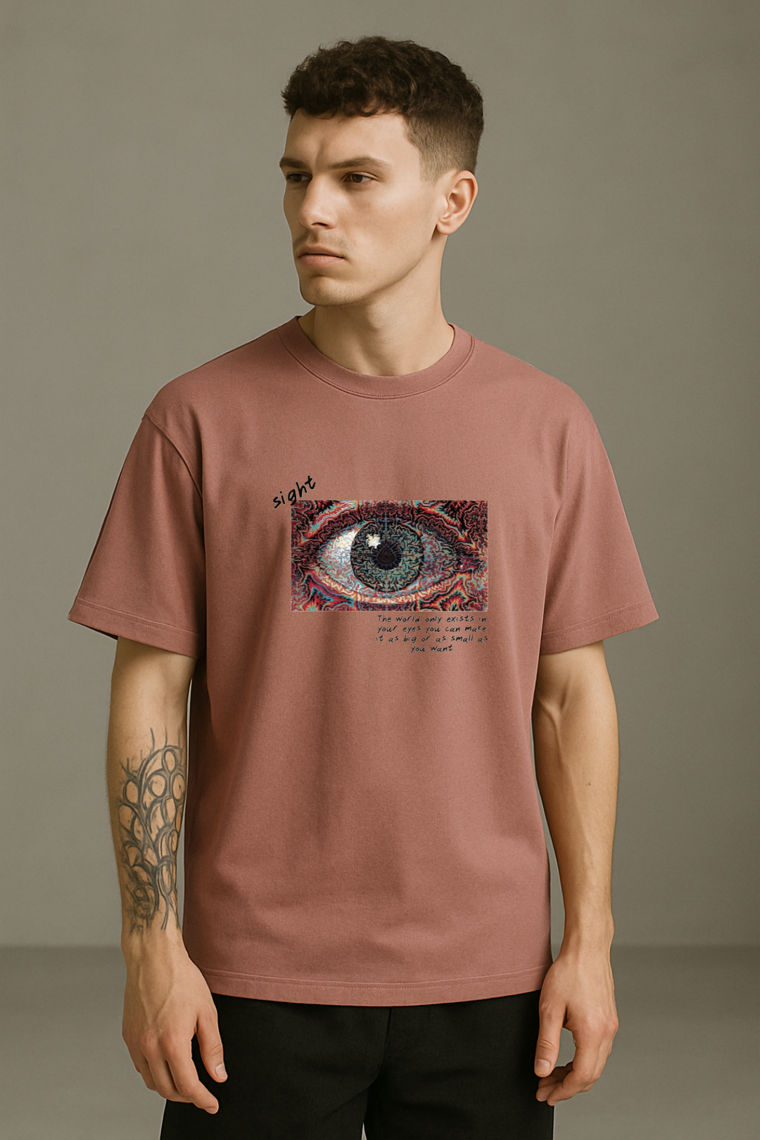 Rare Oversized Unisex
 Tee | High-Street Luxe