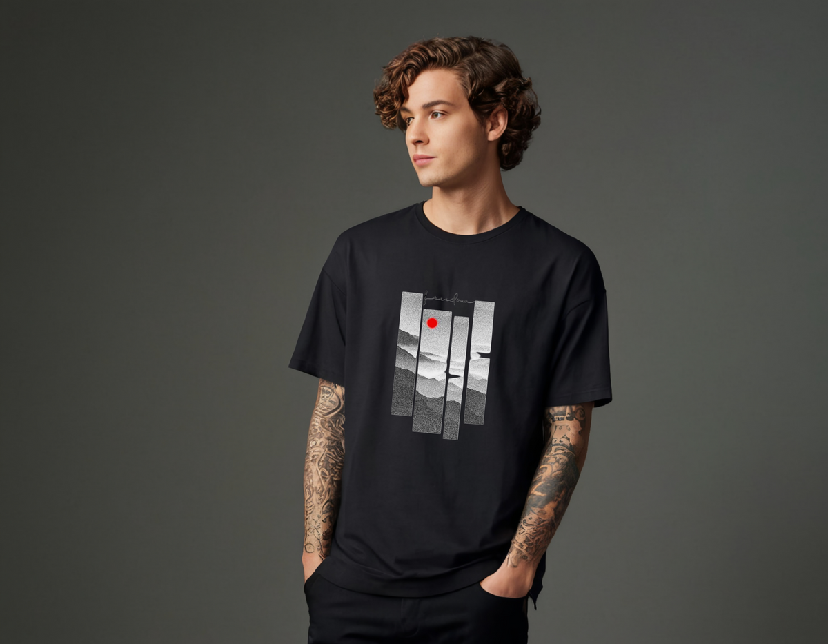 Authentic Oversized Graphic 
Tee | Premium Fit Series