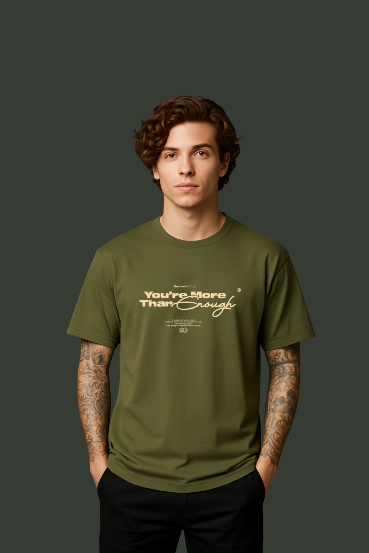 Heritage Drop Oversized
 Tee | Urban Luxe Fit