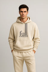 Crimson Storm Unisex Premium Embroidered Oversized Hoodie