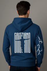 Obsidian Gaze Unisex Avant-Garde Artistic Street Hoodie