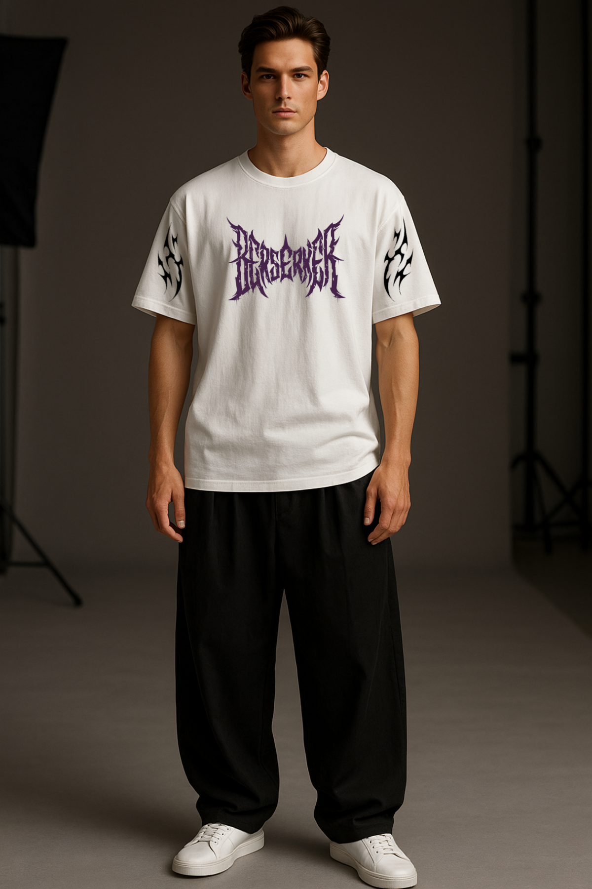 Authentic Luxe Oversized 
Graphic T-Shirt | Bold Edition