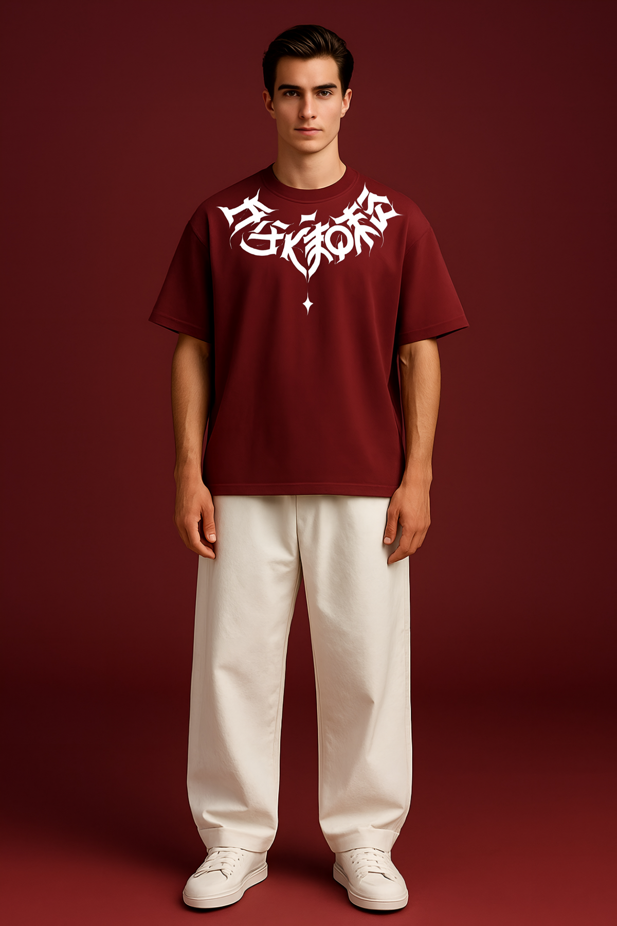 Urban Bold Oversized 
Graphic Tee | Premium Luxe Fit