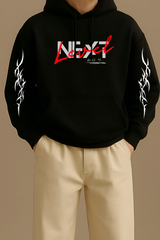 Broken Reality Unisex Distressed Streetwear Graphic Hoodie