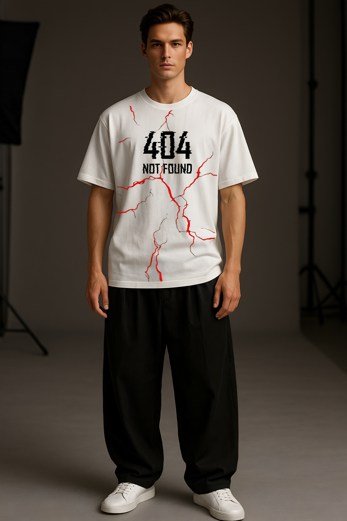 Elevated Street Luxe 
Oversized Tee | Designer Drop