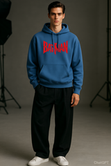 Crimson Phantom Unisex Bold Street Graphic Hoodie