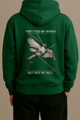 Neon Eclipse Unisex Premium Oversized Cotton Hoodie