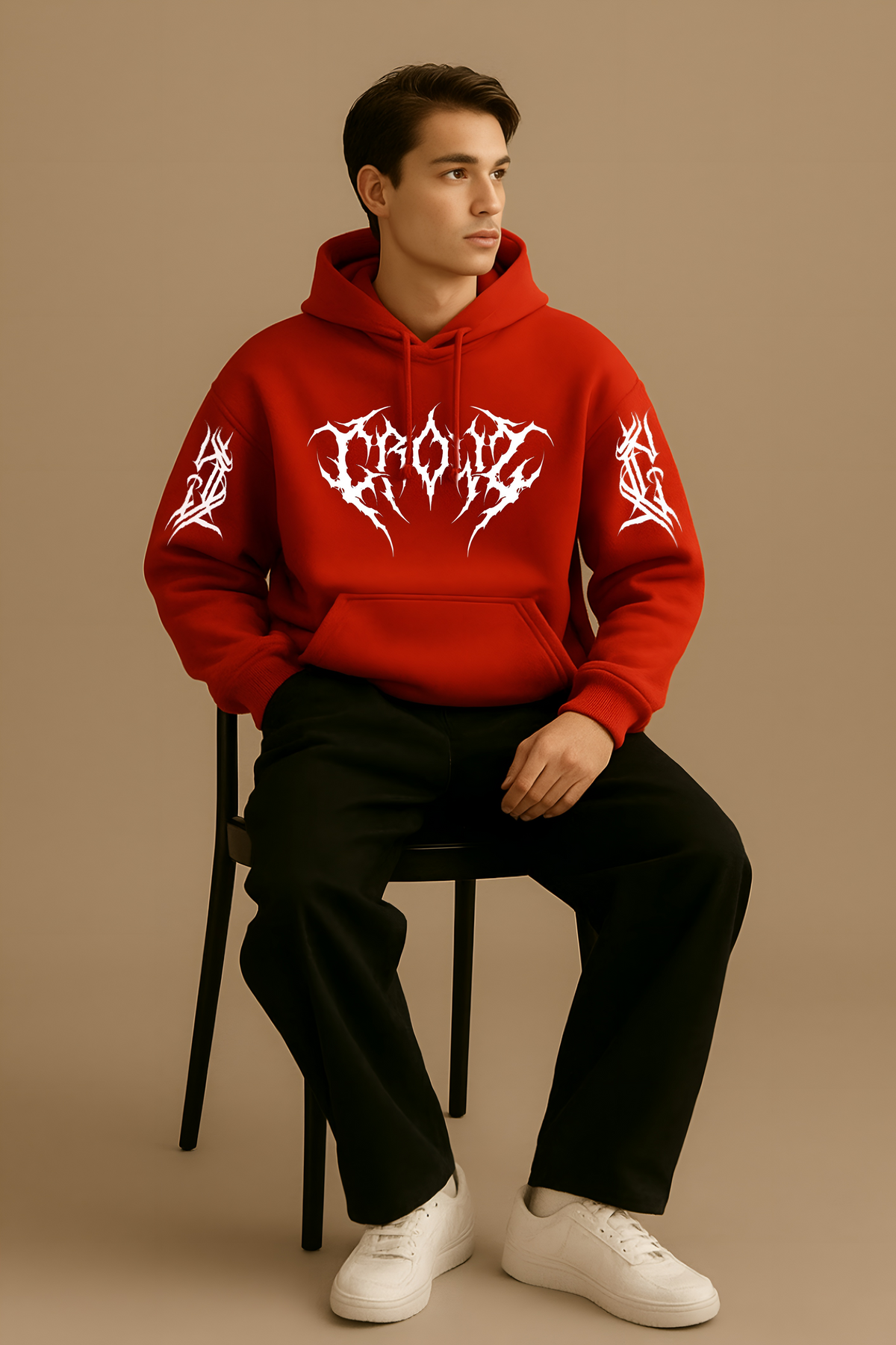 Eternal Night Unisex Designer Oversized Statement Hoodie