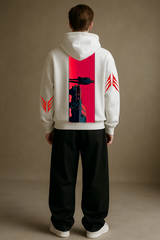 Phantom Horizon Unisex Bold Heavyweight Street Hoodie