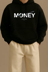 Black Mirage Unisex Bold Oversized Graphic Hoodie