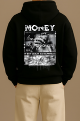 Black Mirage Unisex Bold Oversized Graphic Hoodie