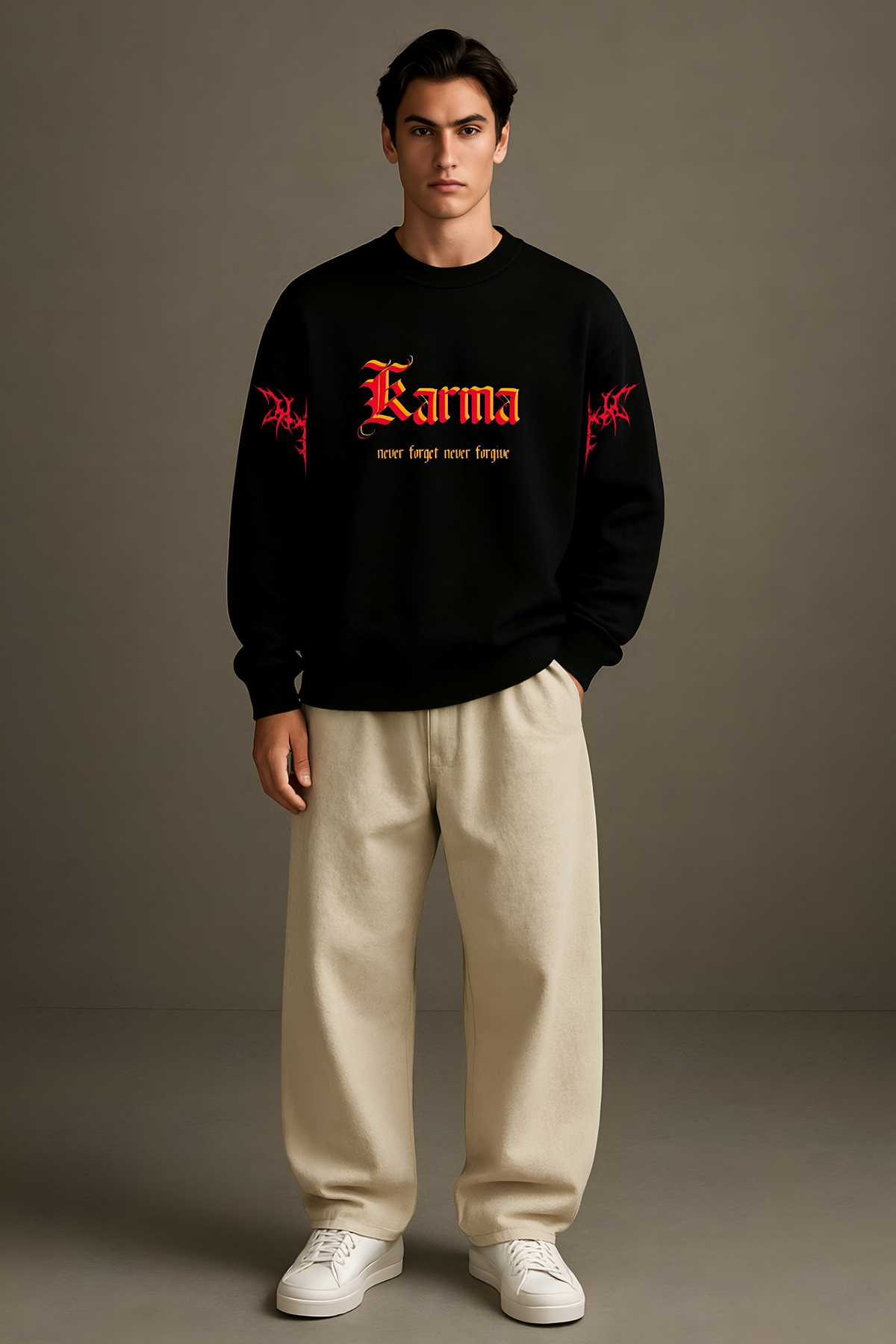 Lunar Legacy Unisex Streetwear Graphic Sweatshirt