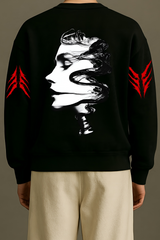 Shadow Haven Oversized Sweatshirt Unisex Style