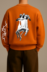 Midnight Pulse Graphic Sweatshirt Unisex Style