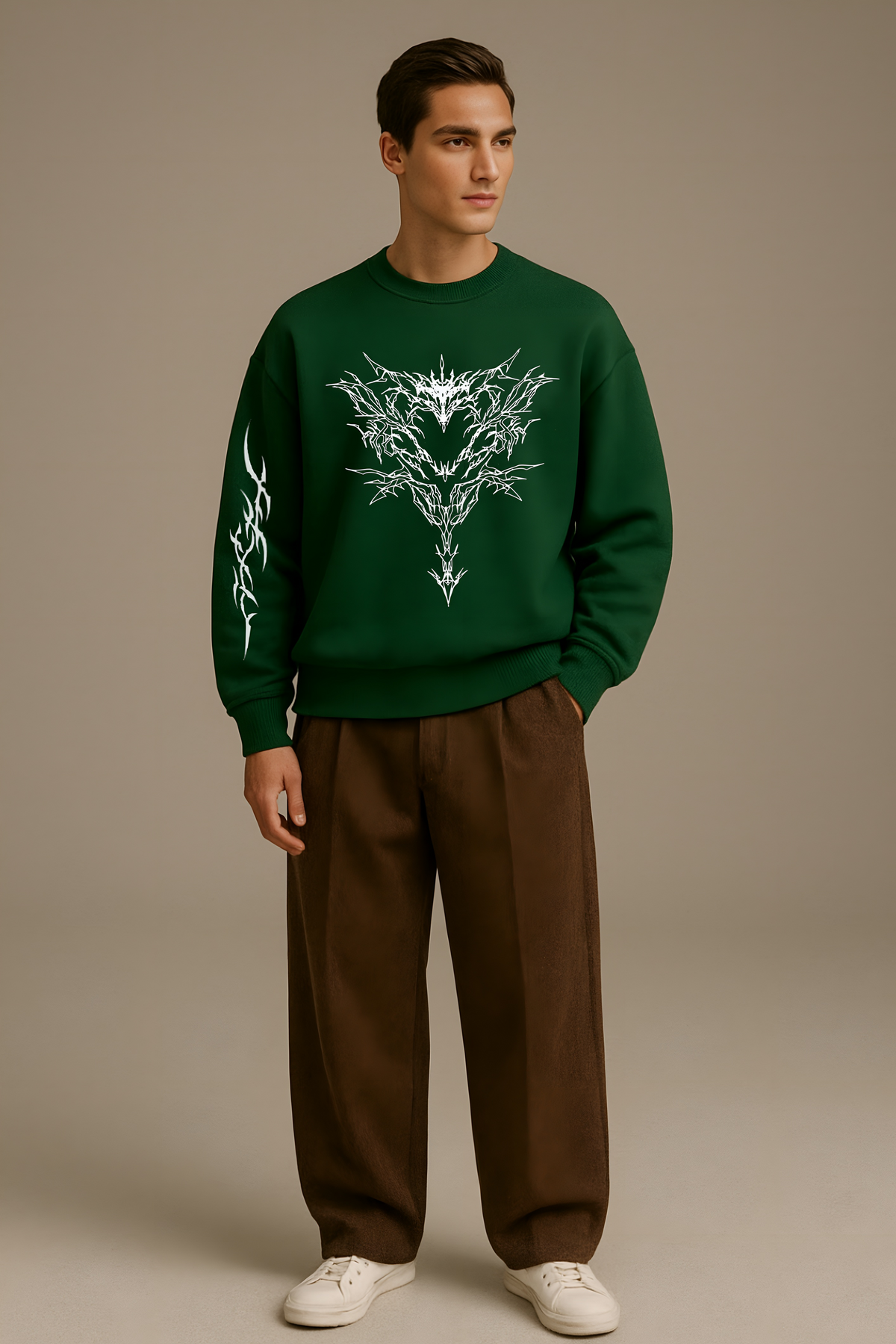 Eternal Storm Oversized Sweatshirt Unisex Fit