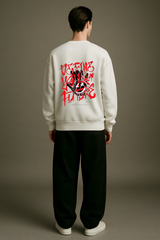 Radiant Dawn Oversized Graphic Sweatshirt Unisex