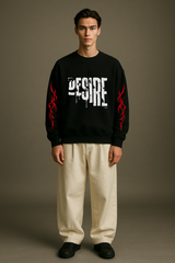 Desire Flame Unisex Luxury Streetwear Sweatshirt