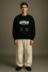 Eternal Rise Unisex Oversized Graphic Sweatshirt