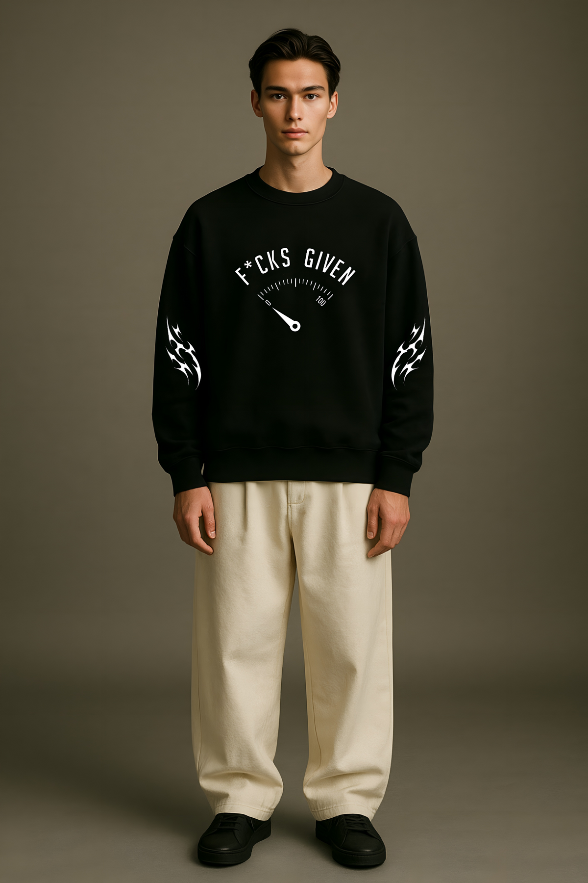 Celestial Vibe Streetwear Sweatshirt Unisex Fit