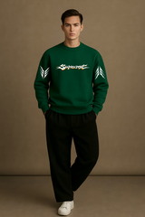 Supreme Oversized Graphic Sweatshirt Unisex