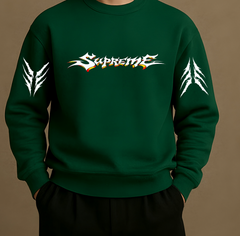 Supreme Oversized Graphic Sweatshirt Unisex