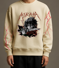 Anime Aura Oversized Graphic Sweatshirt Unisex