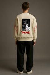 Anime Aura Oversized Graphic Sweatshirt Unisex