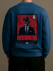 Shadow Flame Oversized Sweatshirt Unisex Fit