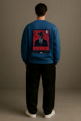 Shadow Flame Oversized Sweatshirt Unisex Fit