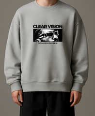 Clear vision Luxury Graphic Sweatshirt Unisex