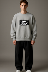 Clear vision Luxury Graphic Sweatshirt Unisex