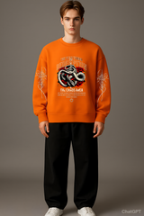 Lunar Mirage Oversized Sweatshirt Unisex Fit