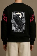 Radiant Halo Oversized Graphic Sweatshirt Unisex